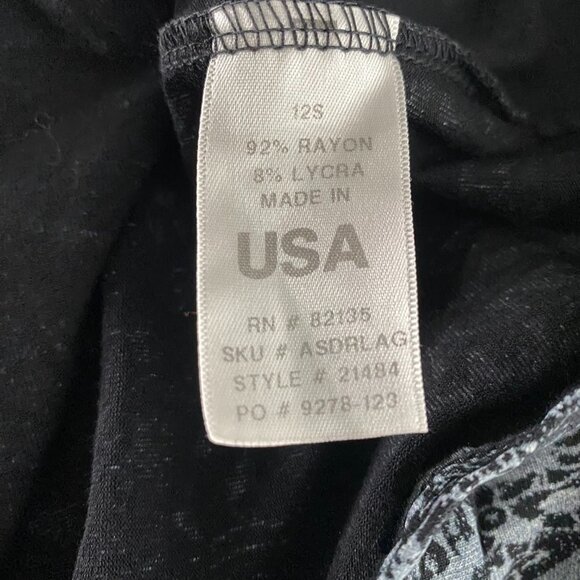 Fresh‎ Produce Dress Large Paisley Rayon Blend Stretch Flawed DR-1304 - Picture 8 of 9